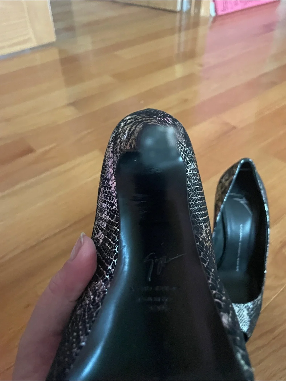 Giuseppe Zanotti sleek giuseppe